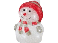 Acryl-Schneemann LED Mehrfarbig