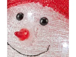 Acryl-Schneemann LED Mehrfarbig