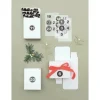 Adventskalender Boxen Weiss, 24 Stück