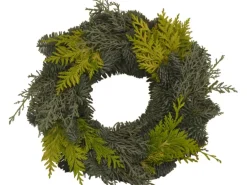 Adventskranz Koniferen-Mix Römischer Teller Ø ca. 25 cm