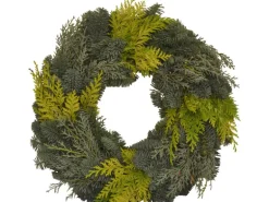 Adventskranz Koniferen-Mix Römischer Teller Ø ca. 35 cm