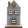 Aufsteller Haus aus Holz mit Filz 14,5 cm