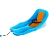 Babyschlitten mit Lehne 74 cm x 38 cm x 33 cm Blau