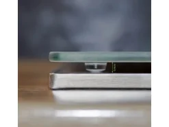 Banjado Herdabdeckplatte Glas 1 Teilig 60x52CM Schneidebrett Herdabdeckung Mit Motiv Vogel Auf Tannenzweig