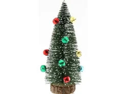 Baum aus Kunststoff mit Metallglocken 20 cm