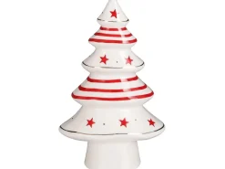 Baum Weiß Rot 16,5 x Ø 9,5 cm