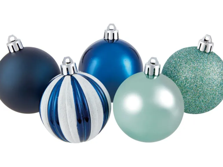 Baumschmuck-Set 20-teilig Blau-Mint