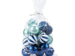 Baumschmuck-Set 20-teilig Blau-Mint