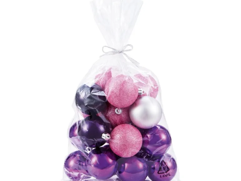 Baumschmuck-Set 20-teilig Rosa-Lila