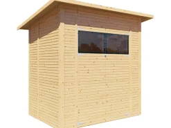 Bertilo Gerätehaus Pent Modern 2 Natur 208 cm x 157 cm FSC®