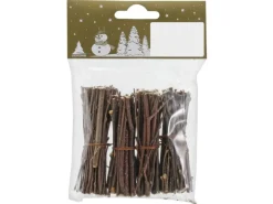 Birkenholzbünde 6 cm Natur 4 Stück