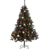 Black Box Trees Weihnachtsbaum Fynn LED Rot-Gold H 185 cm x Ø 115 cm