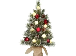 Black Box Trees Weihnachtsbaum Kaprun mit Burlap Frosted 60 cm Grün