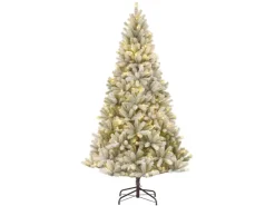 Black Box Weihnachtsbaum Nagoya 200 LED Grün Frosted Timer-Dimmer 210 x Ø 115 cm