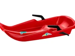Bob-Schlitten Twister Kunststoff 14 cm x 80 cm x 33 cm Rot-Schwarz