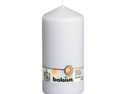 Bolsius Stumpenkerze 200/98 mm Weiß