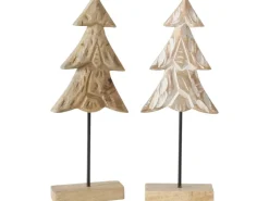 Boltze Aufsteller Desha 2-fach sortiert M Natur