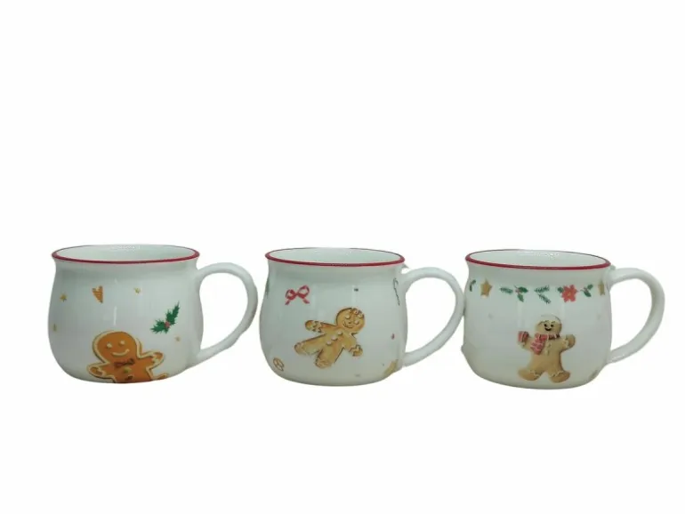 Boltze Becher Fiete 3-fach Sortiert 180 ml Mehrfarbig