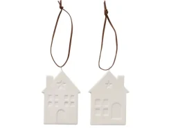 Boltze Deko-Anhänger Samy 2-fach Sortiert Weiß