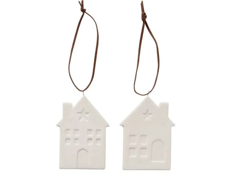 Boltze Deko-Anhänger Samy 2-fach Sortiert Weiß