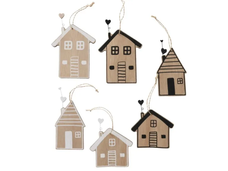 Boltze Dekoanhänger Skane 6-fach Sortiert Natur