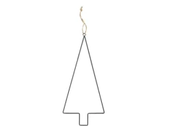 Boltze Dekoanhänger Wanda 40 cm x 18 cm Schwarz