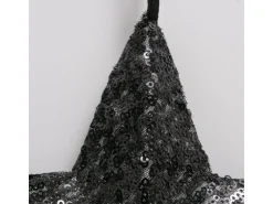 Boltze Dekoanhänger-Stern Noir 19 cm x 19 cm x 4 cm Schwarz