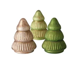 Boltze Deko-Aufsteller Enola 3-fach Sortiert Ø 8,5 cm x 12,5 cm Mehrfarbig