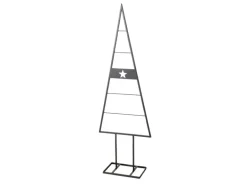 Boltze Dekoaufsteller Kaya 150 cm x 22 cm x 50 cm Schwarz