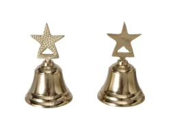 Boltze Dekoaufsteller Liselle 2-fach Sortiert Gold