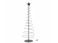 Boltze Deko-Aufsteller Zania Ø 26 cm x 80 cm Schwarz