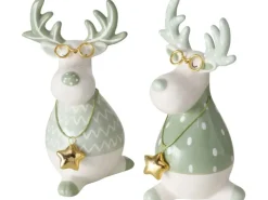 Boltze Figur Celius 2-fach sortiert Grün