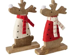 Boltze Figur Irschel 2-fach sortiert Mehrfarbig