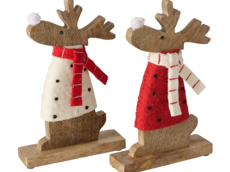 Boltze Figur Irschel 2-fach sortiert Mehrfarbig