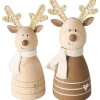 Boltze Figur Sandro 2er-Set Natur