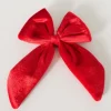 Boltze Geschenkschleife Velvet Ribbon Deima 19 cm x 13,5 cm Rot