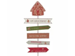 Boltze Haus-Gartenstab Ginger Rechteck 101 cm x 30 cm x 1 cm Mehrfarbig