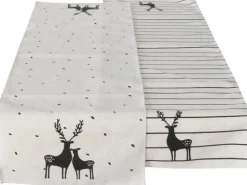 Boltze Home Tischläufer Blacky 2-fach sortiert