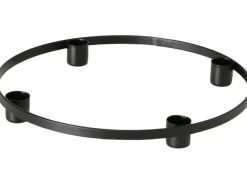 Boltze Kerzenleuchter Caro Schwarz