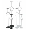 Boltze Kerzenleuchter Guila Schwarz - Weiß 3-teilig 2-fach sortiert