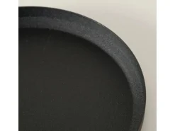 Boltze Kerzenteller-Set Mio 3-teilig Schwarz