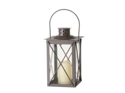 Boltze Laterne Farol Klein 20 cm x 12 cm x 12 cm Braun