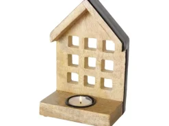 Boltze Teelichthalter Nurje M Natur