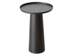 Boltze Tisch Jacky Ø 38 cm Eisen Schwarz