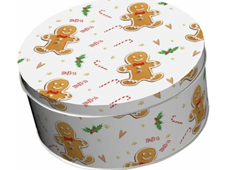 Boltze Vorratsdose Fiete Ø 14 cm x 6,3 cm Mehrfarbig