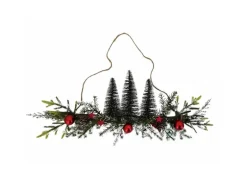 Boltze Zweig-Dekoaufsteller Lilith 6 cm x 55 cm x 24 cm Grün