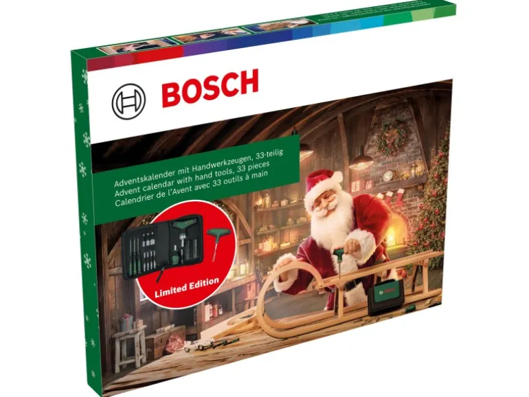 Bosch Adventskalender-Set DIY Handwerkzeuge 2024