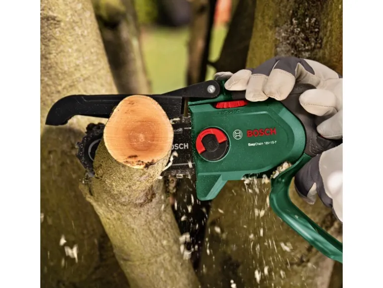Bosch Akku-Gehölzschneider EasyChain 18 V-15-7 inkl. 2,5 Ah-Akku Ladegerät