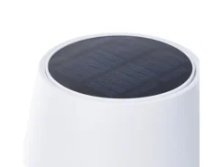 Brilliant Akku-Tischleuchte Picco mit Solar 30 cm Weiß