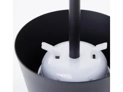 Brilliant Akku-Tischleuchte Picco mit Solar 30 cm Schwarz